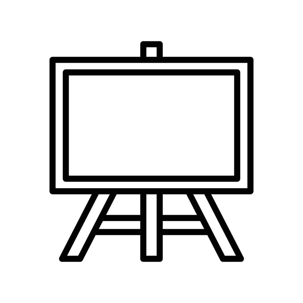 blackboard icon vector design template simple and clean