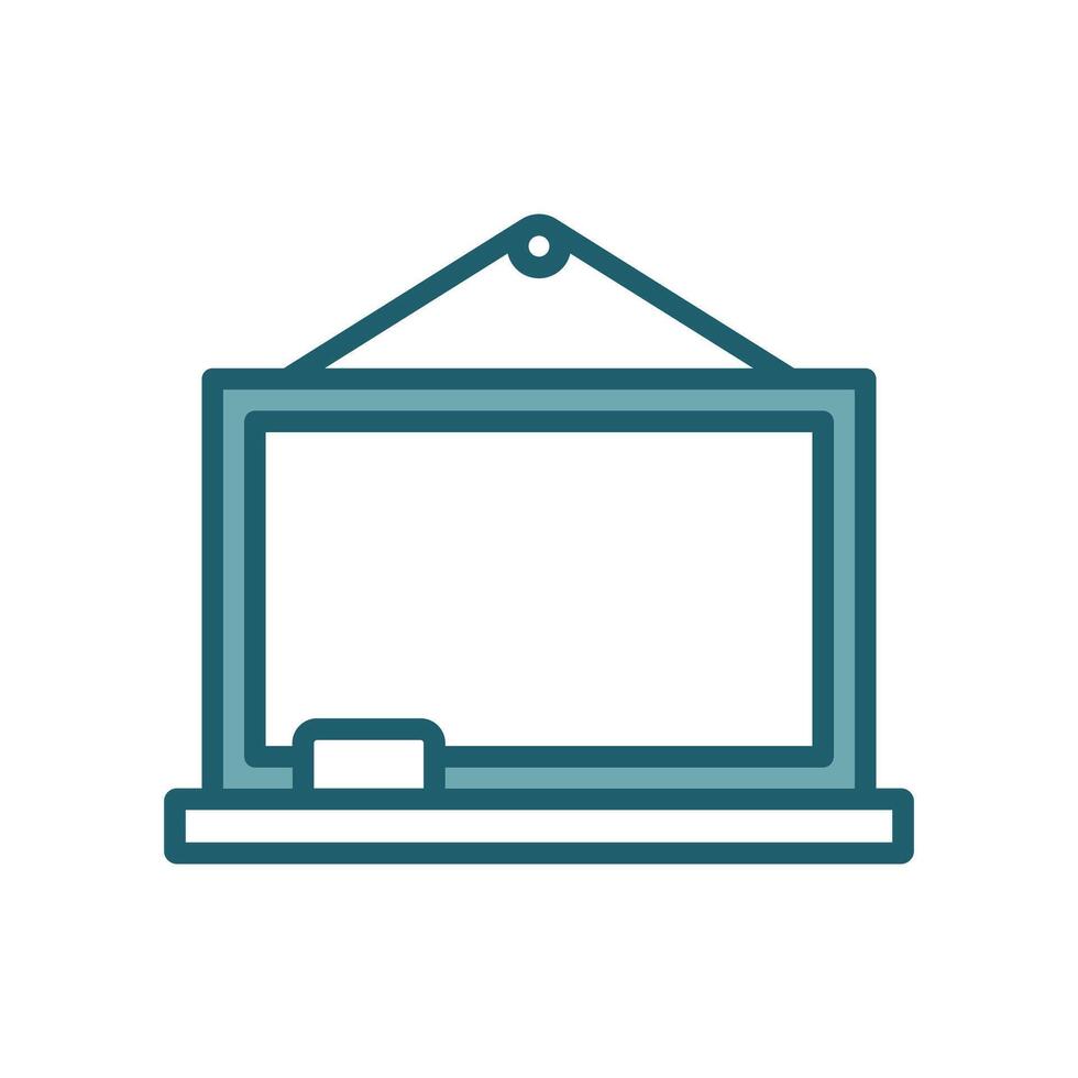 blackboard icon vector design template simple and clean
