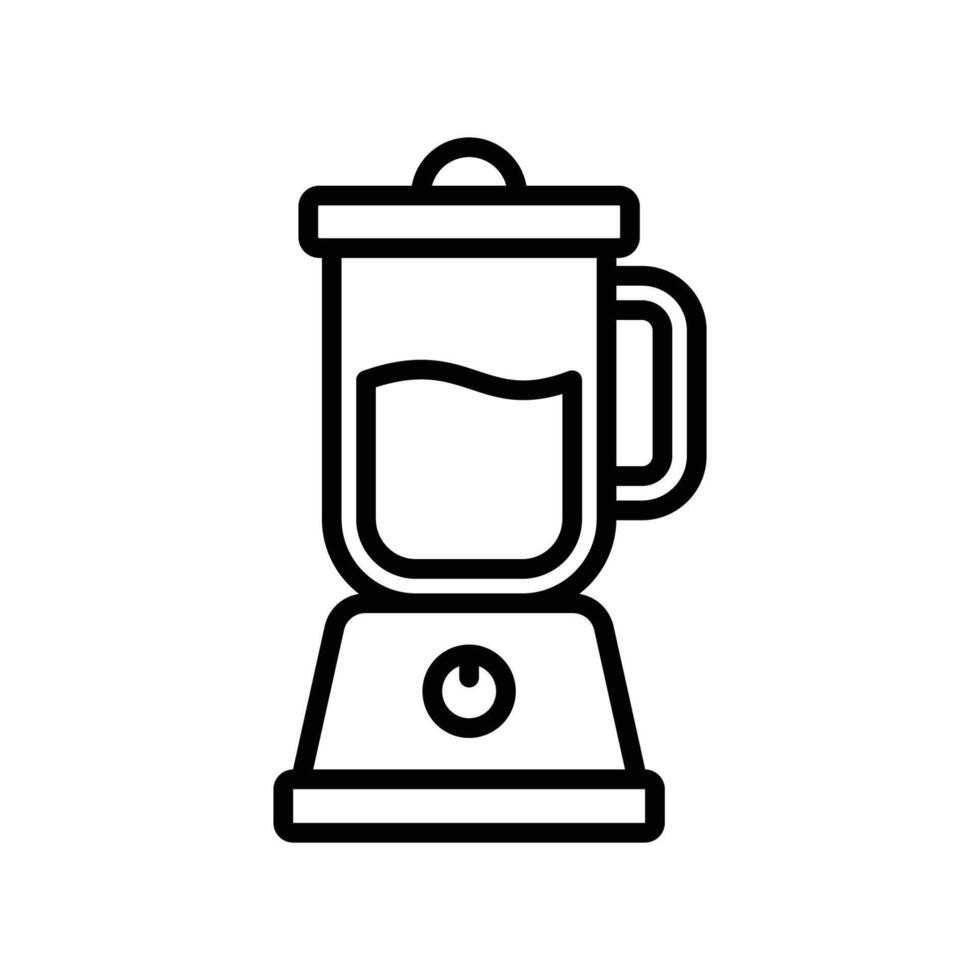 kitchen blender icon vector design template simple and clean