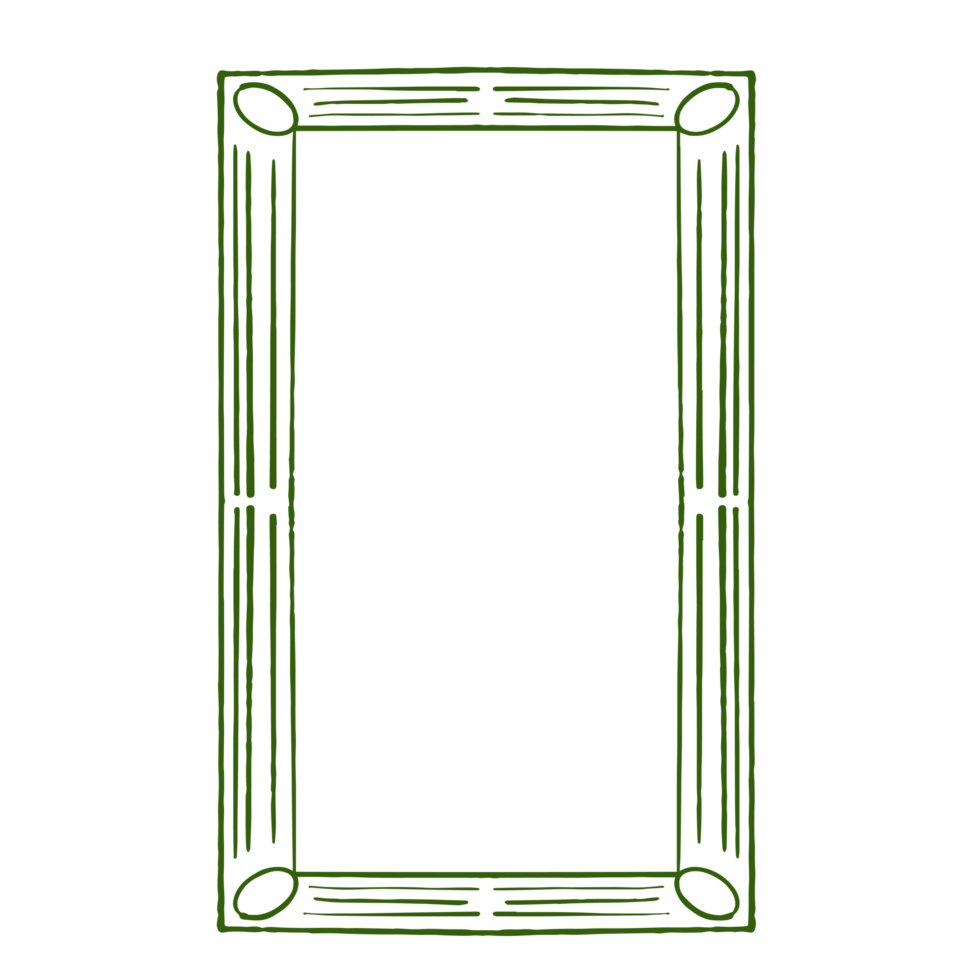 minimalist ethnic border frame png