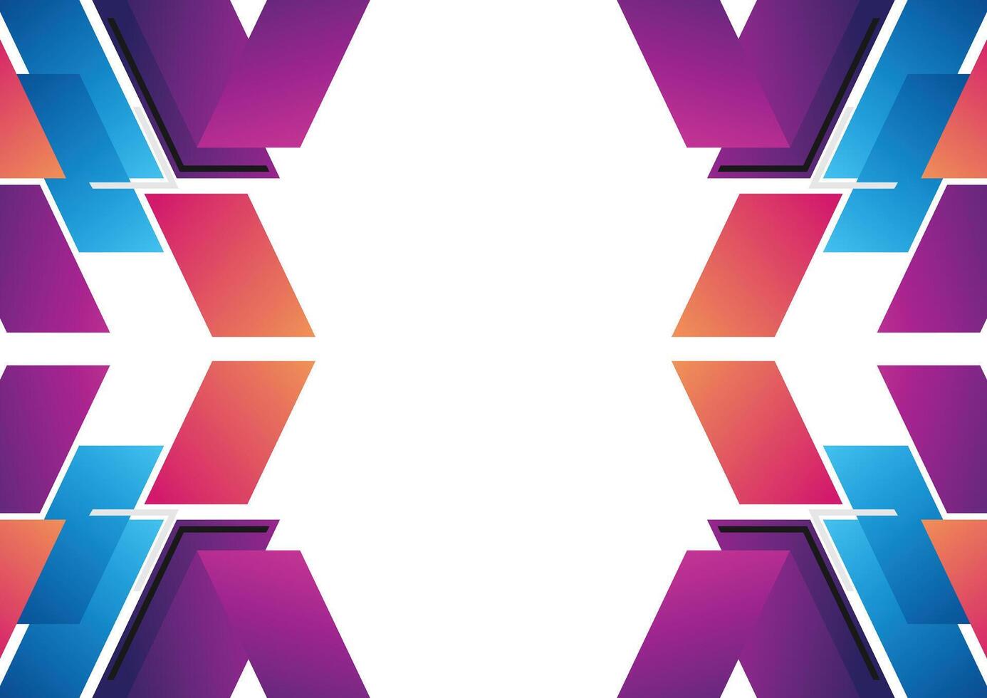 modern geometric gradient background design vector