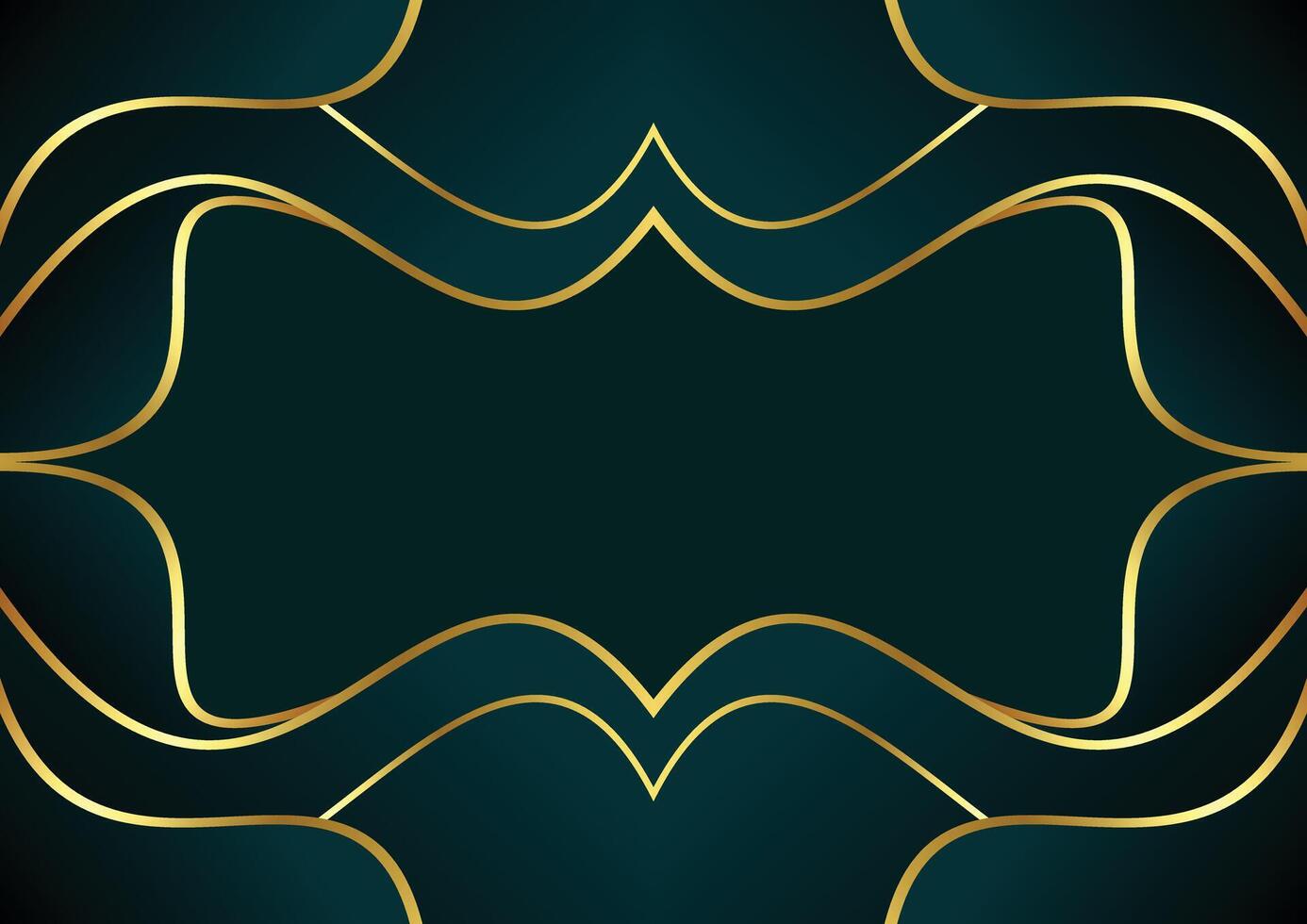 abstract tosca with luxury line background vector
