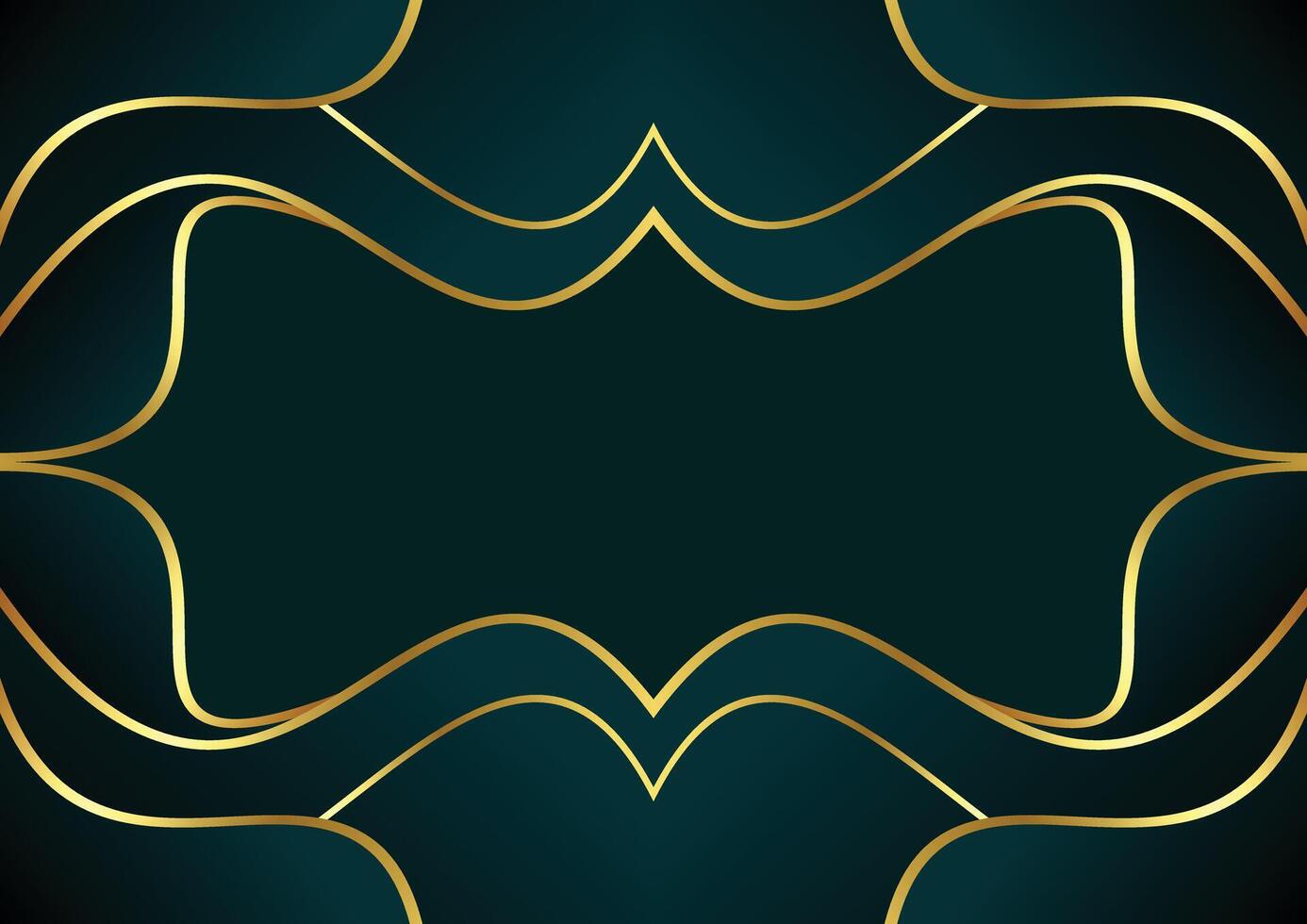 abstract tosca with luxury line background vector