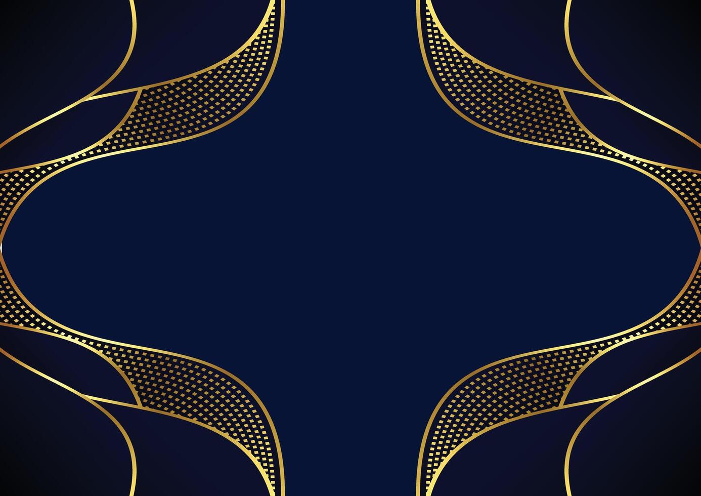 dark blue with luxury modern background vector