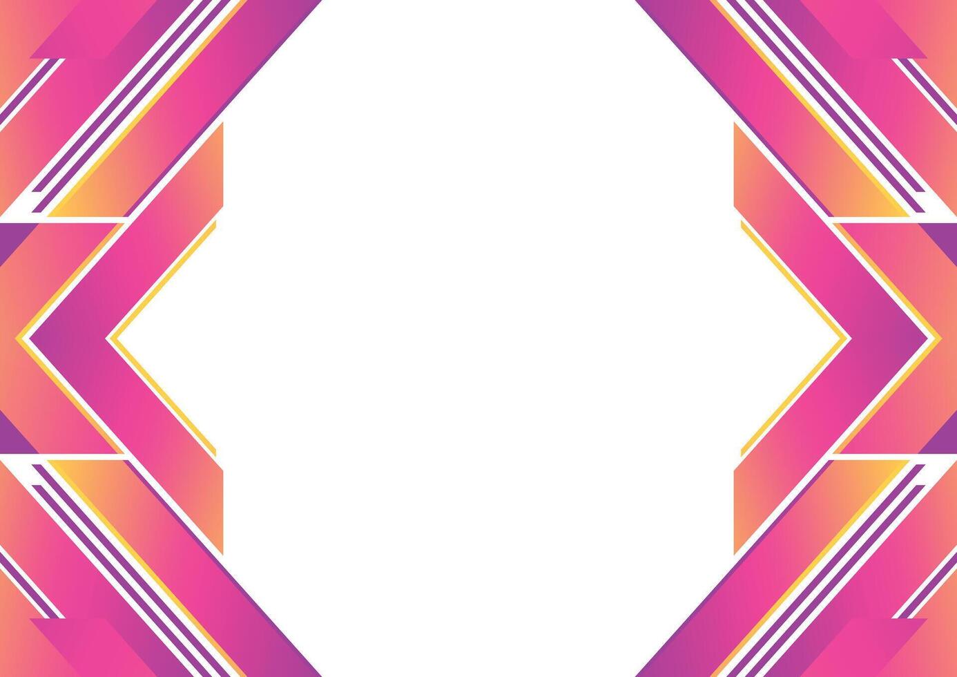 frame geometric background banner design vector