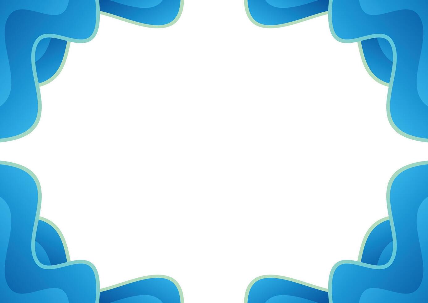 abstract blue gradient background design vector