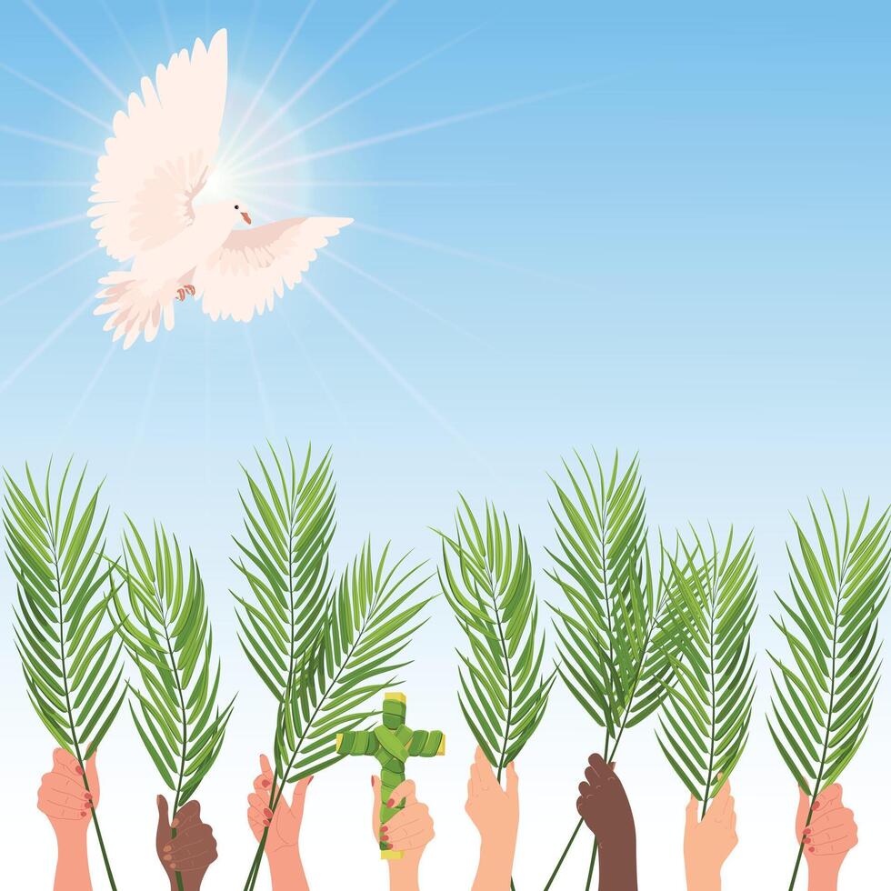 Composition of bright spring flowers. Vector colored hyacinths and yellow daffodils on a white background. Primroses in a cartoon style are suitable for greeting cards for Mother's Day and Women's Day