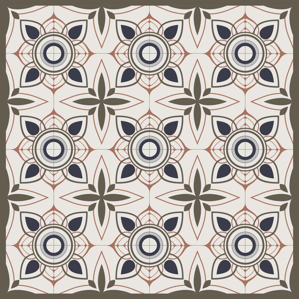 piso loseta oriental España colección sin costura texturas Portugal geométrico cerámica vector arabesco