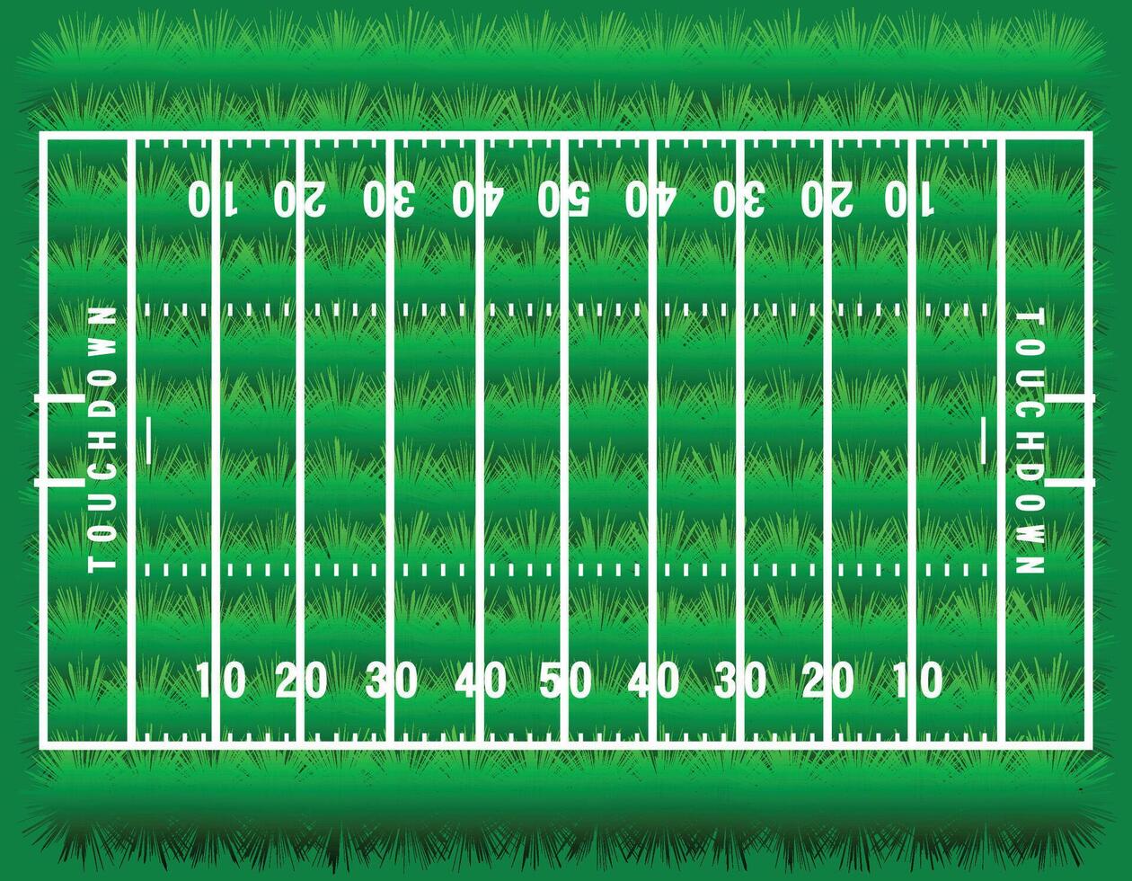 American Football Grass Field vector