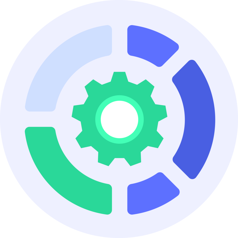 data management modern icon illustration png