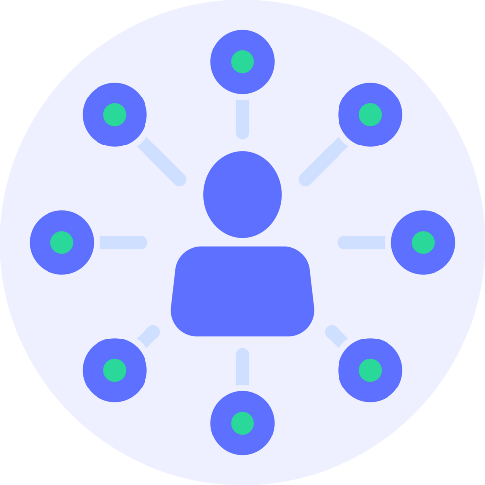 customer centric modern icon illustration png