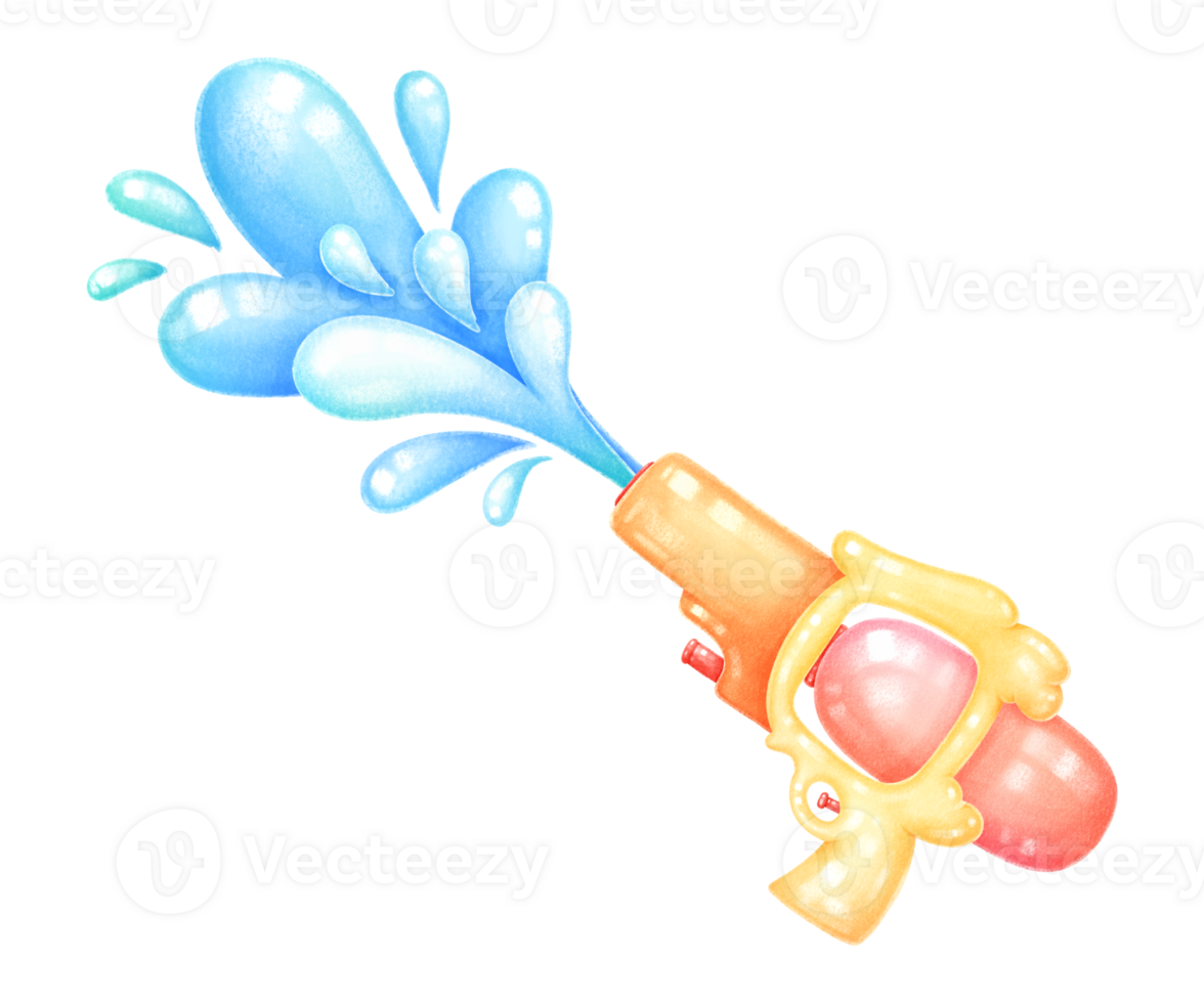 water gun splash 39633322 PNG