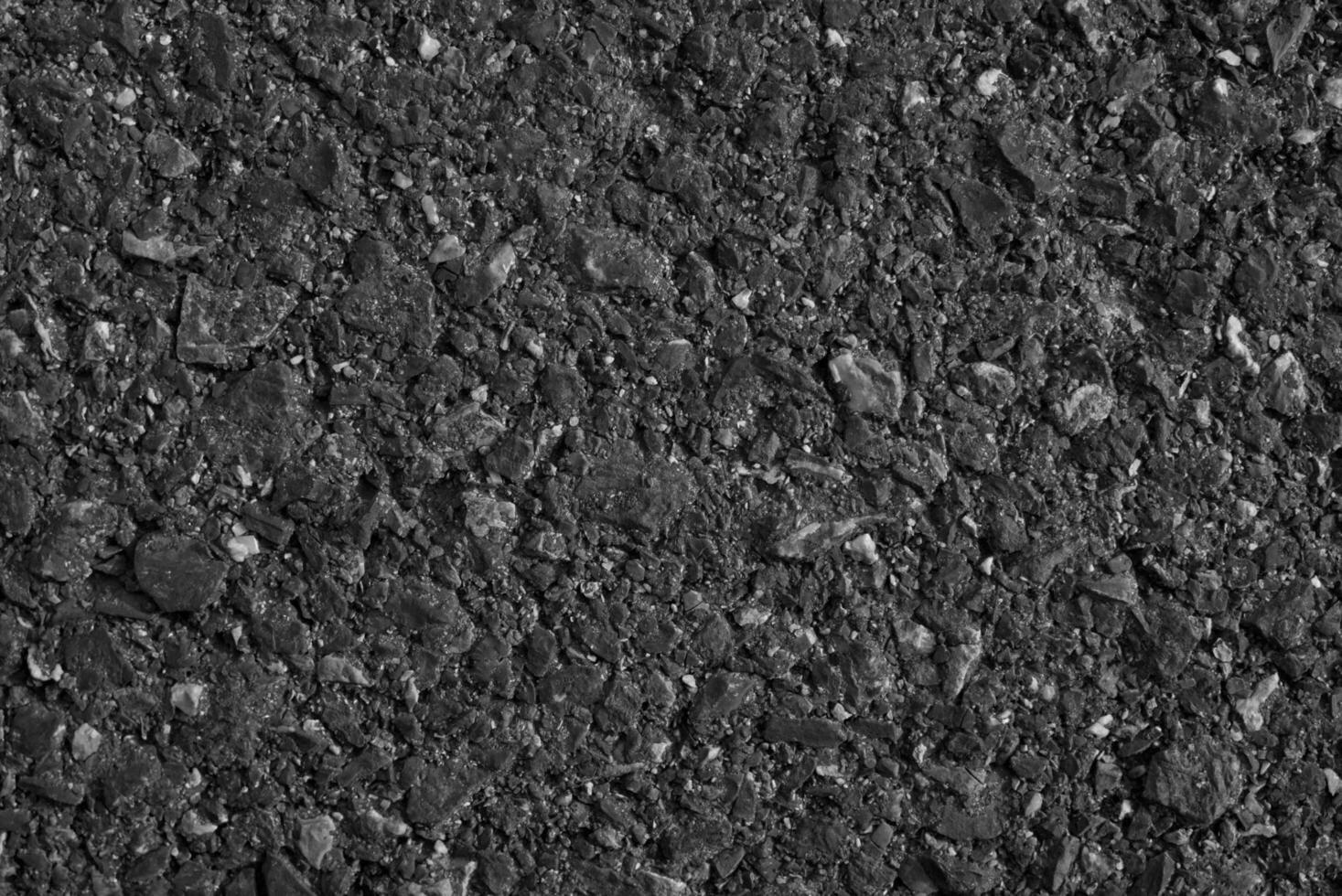 Dark Texture details of surface of asphalt or tamac on new road, background or wallpaper, meterial cpncept design photo