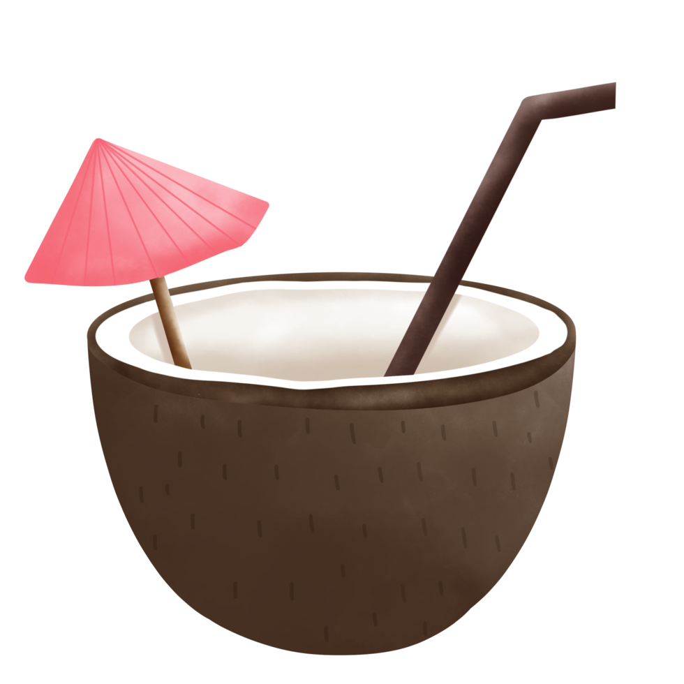 coconut juice in party png