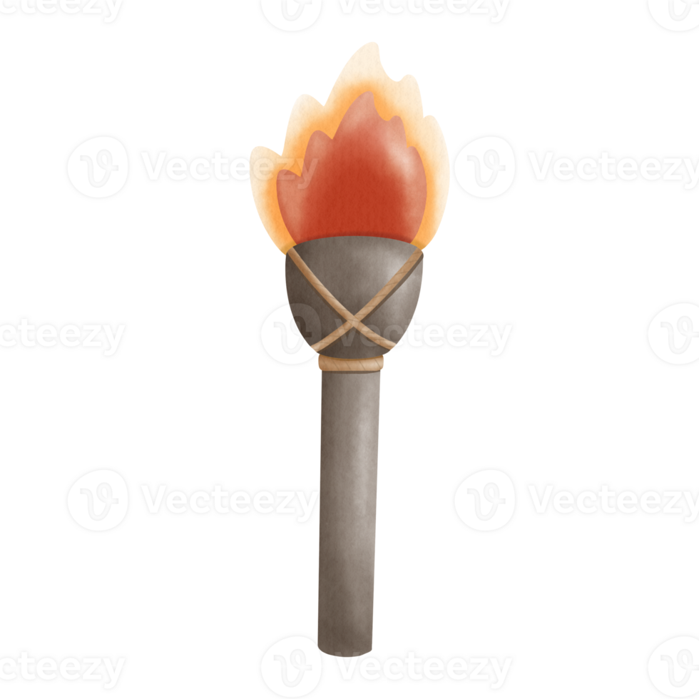 Torch on the beach png