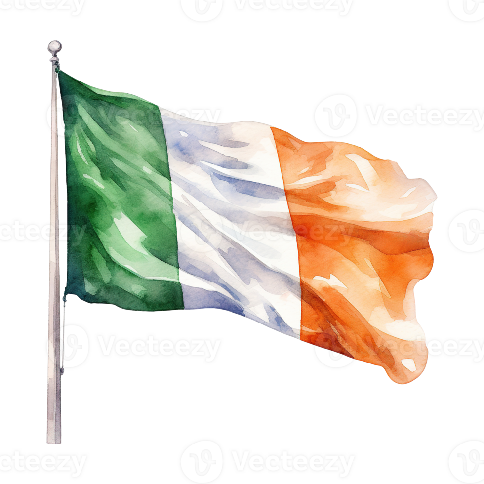 AI generated Saint Patrick Illustration png