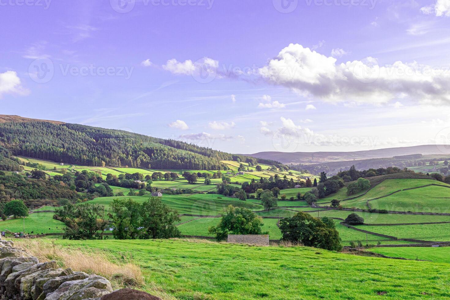 Scenic landscape photo in Yorkshire Dales