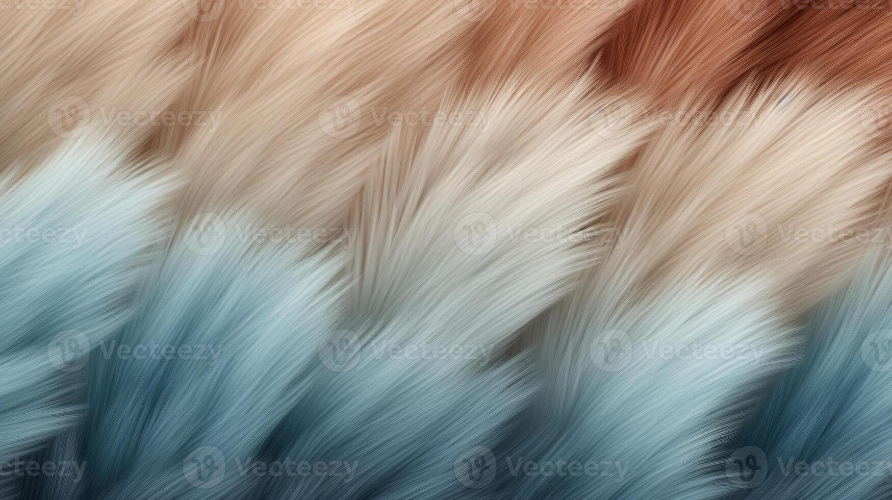 AI generated Modern and contemporary abstract fur pattern photo