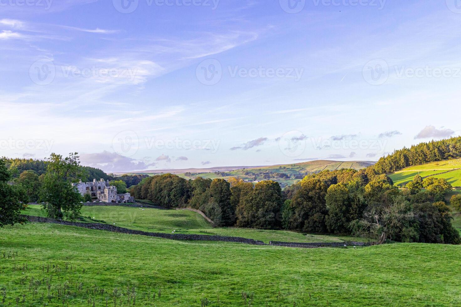 Scenic view of the nature in Yorkshire photo
