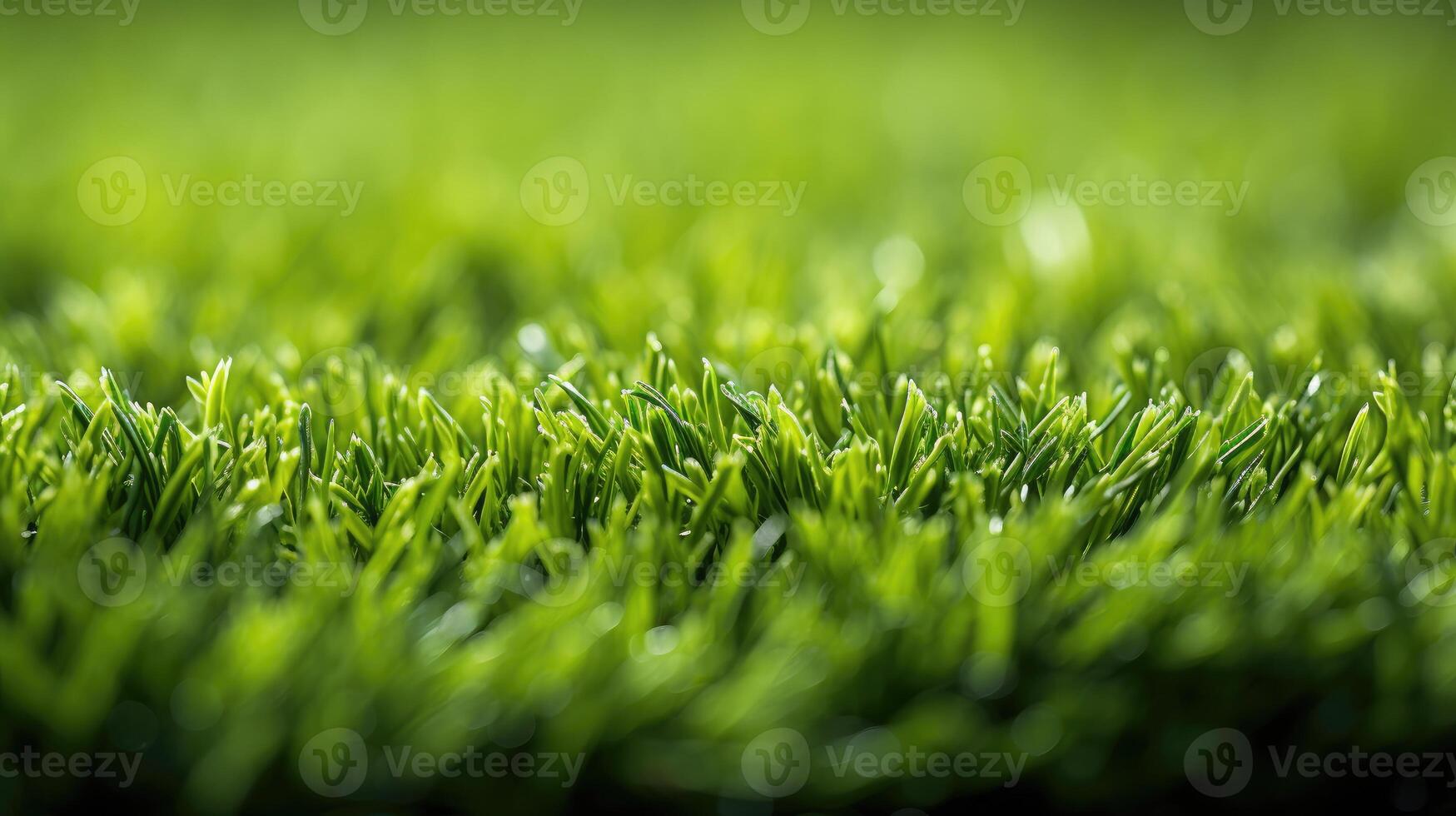 AI generated Artificial grass provides a lush and maintenance-free alternative, Ai Generated. photo