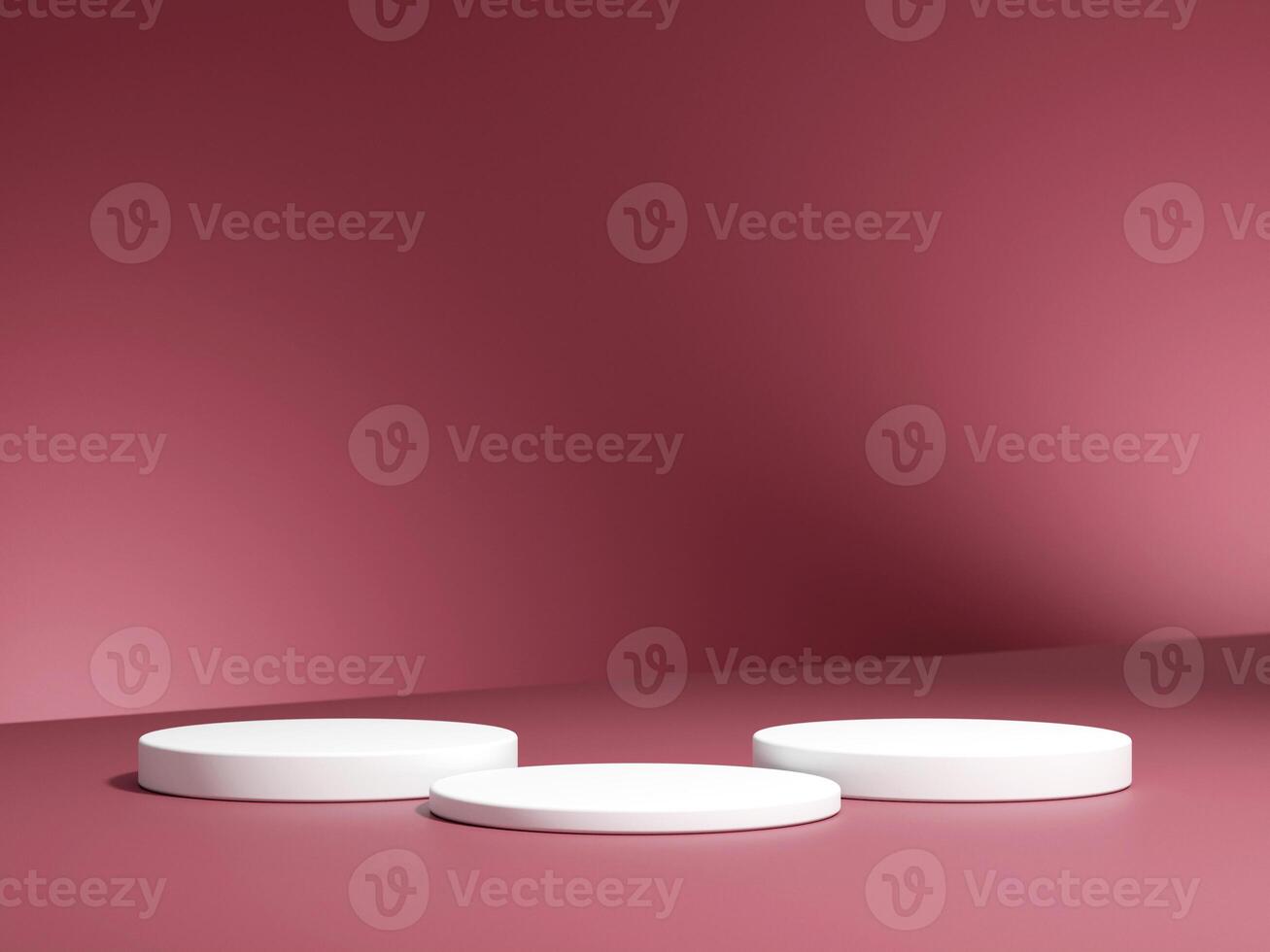 3d display product minimal scene with geometric podium platform on gradient background. cylinder background 3d rendering with podium. stand for cosmetic products. photo
