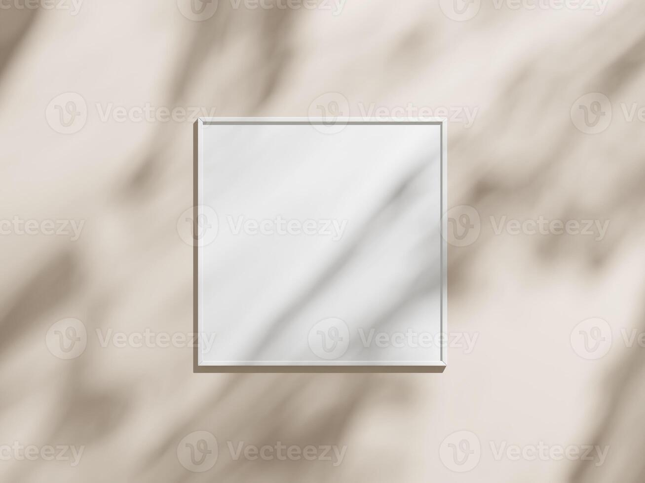 mínimo imagen póster marco Bosquejo en marrón fondo de pantalla foto