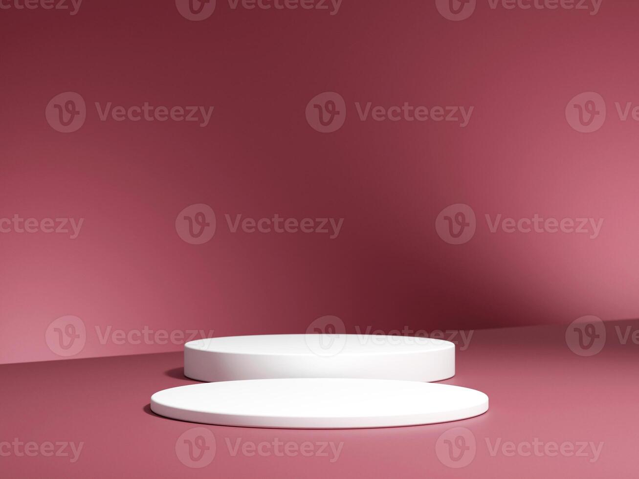3d display product minimal scene with geometric podium platform on gradient background. cylinder background 3d rendering with podium. stand for cosmetic products. photo