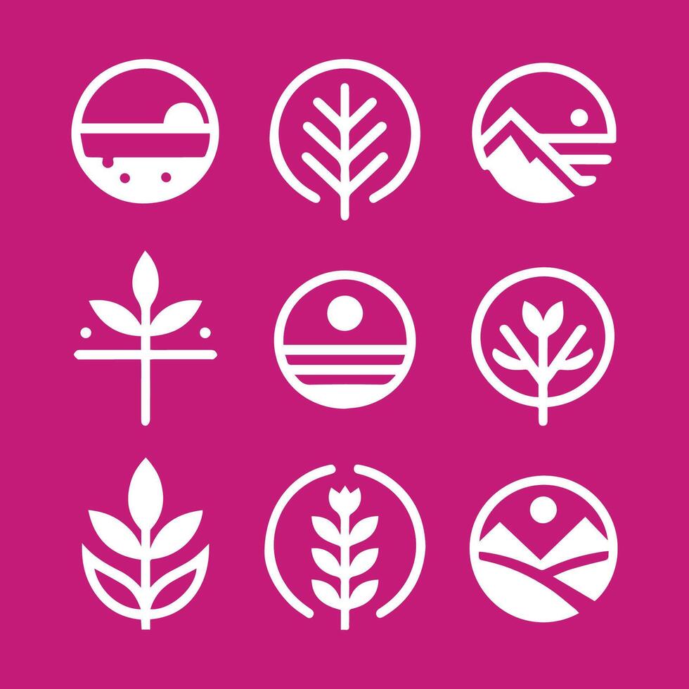 Abstract design concept, logo element design, business symbol and circle element. Company Logo, Business Logo, Minimal Logo, vector