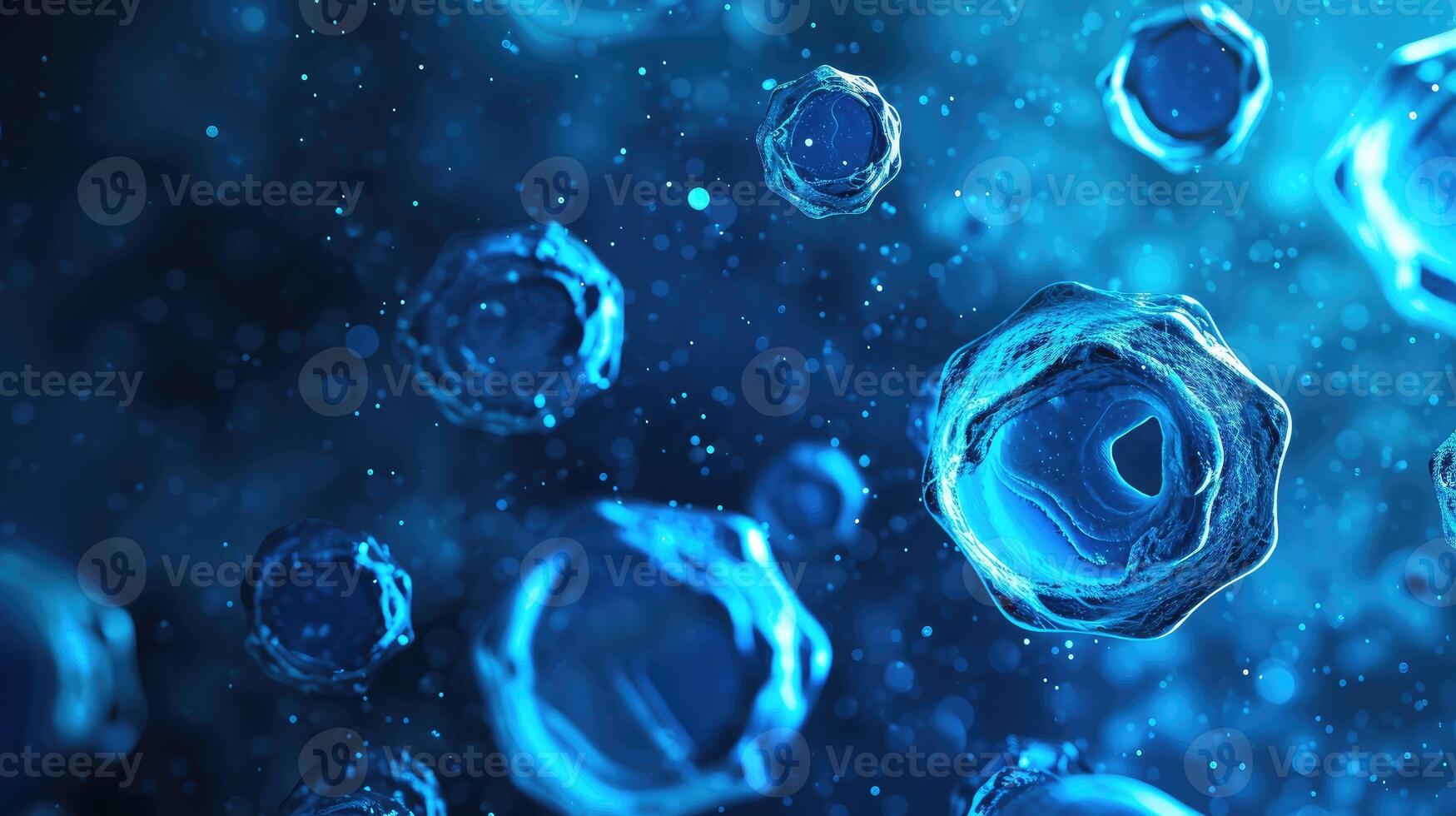 AI generated Probe macroscopic details, uncovering the intricate world shaping scientific medical perspectives, Ai Generated. photo