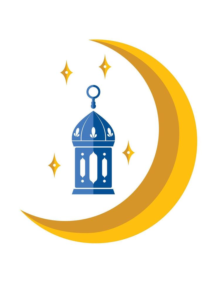 Lantern simple illustration vector