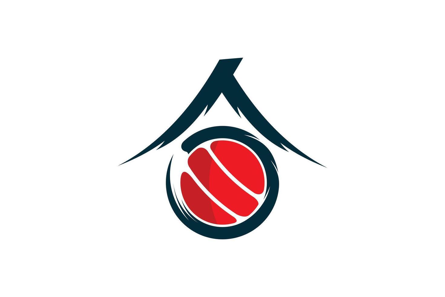 japanese food logo design with modern concept vector