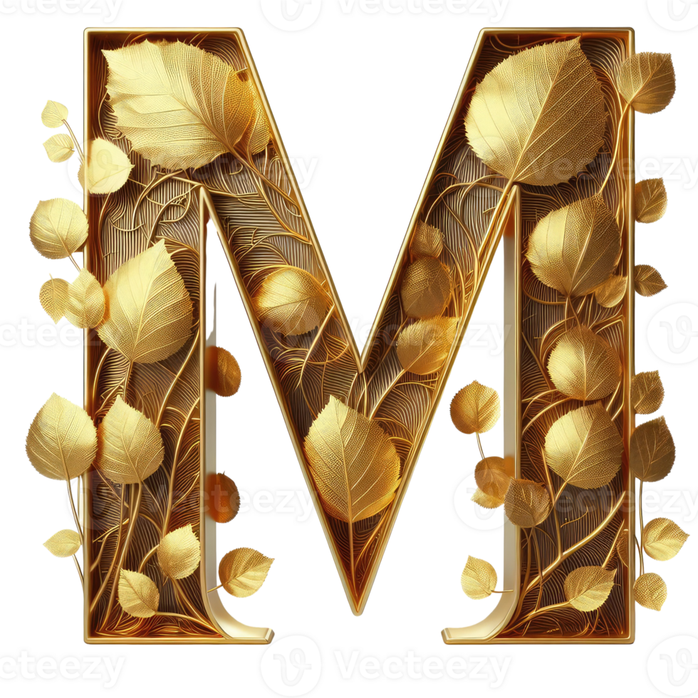 AI generated Isolated 3D Letter on a Clear PNG Canva