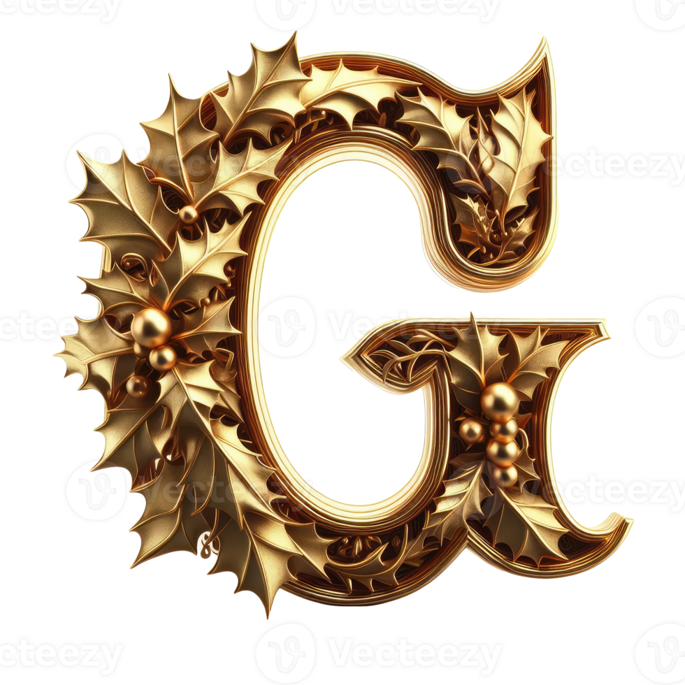 AI generated Isolated 3D Letter on a Clear PNG Canva