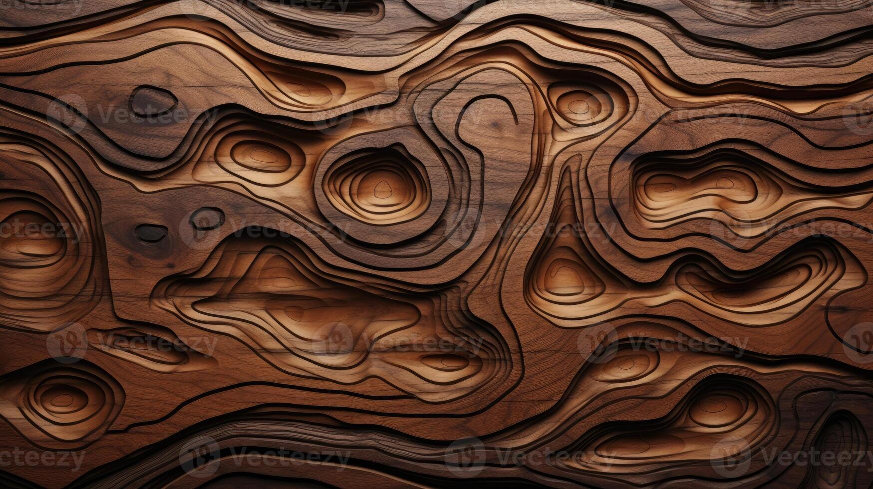 AI generated Delve into the organic warmth of a wooden cut texture. Ai Generated photo