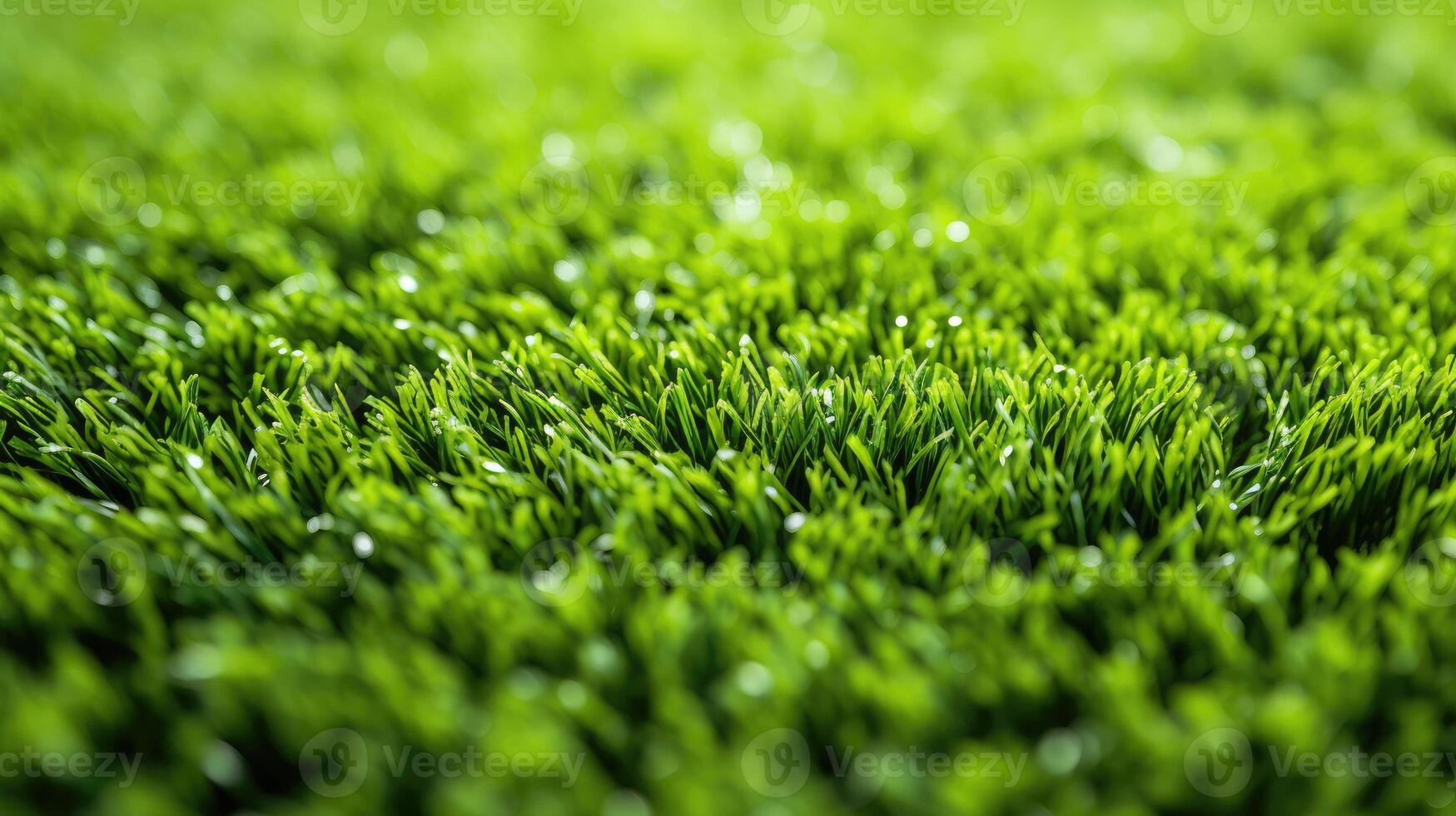 AI generated Artificial grass provides a lush and maintenance-free alternative, Ai Generated. photo