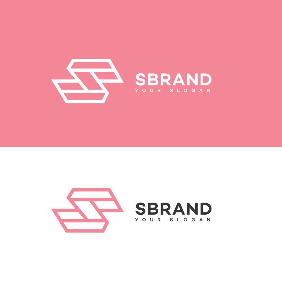 S Letter Logo Vector Design Icon Brand Identity Sign Symbol