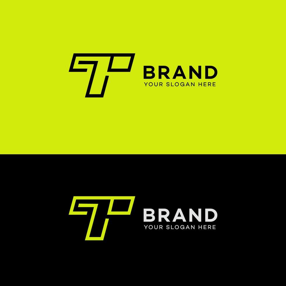 T Letter Logo Vector Icon Brand Identity Sign Symbol