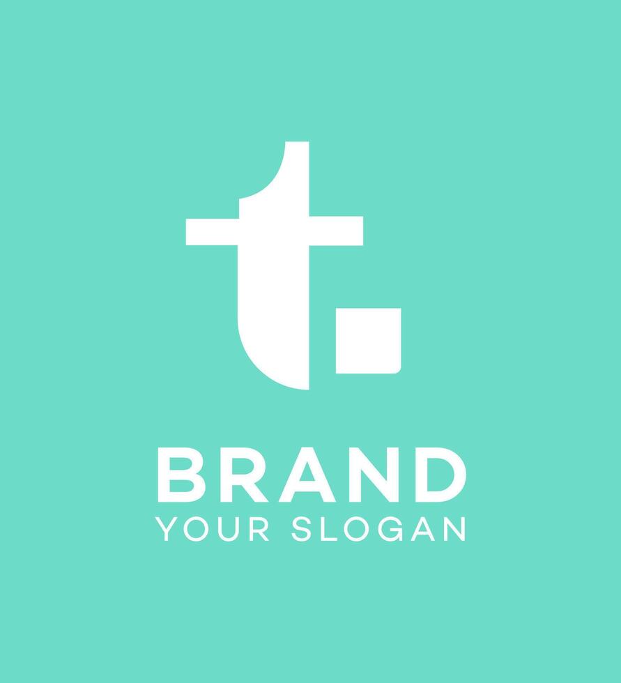 T Letter Logo Vector Icon Brand Identity Sign Symbol