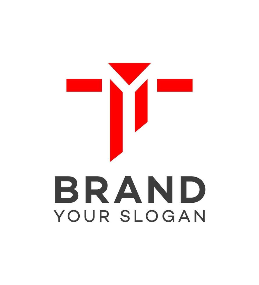 T Letter Logo Vector Icon Brand Identity Sign Symbol