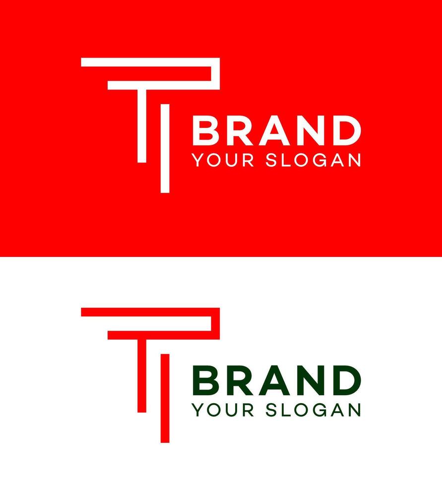 T Letter Logo Vector Icon Brand Identity Sign Symbol