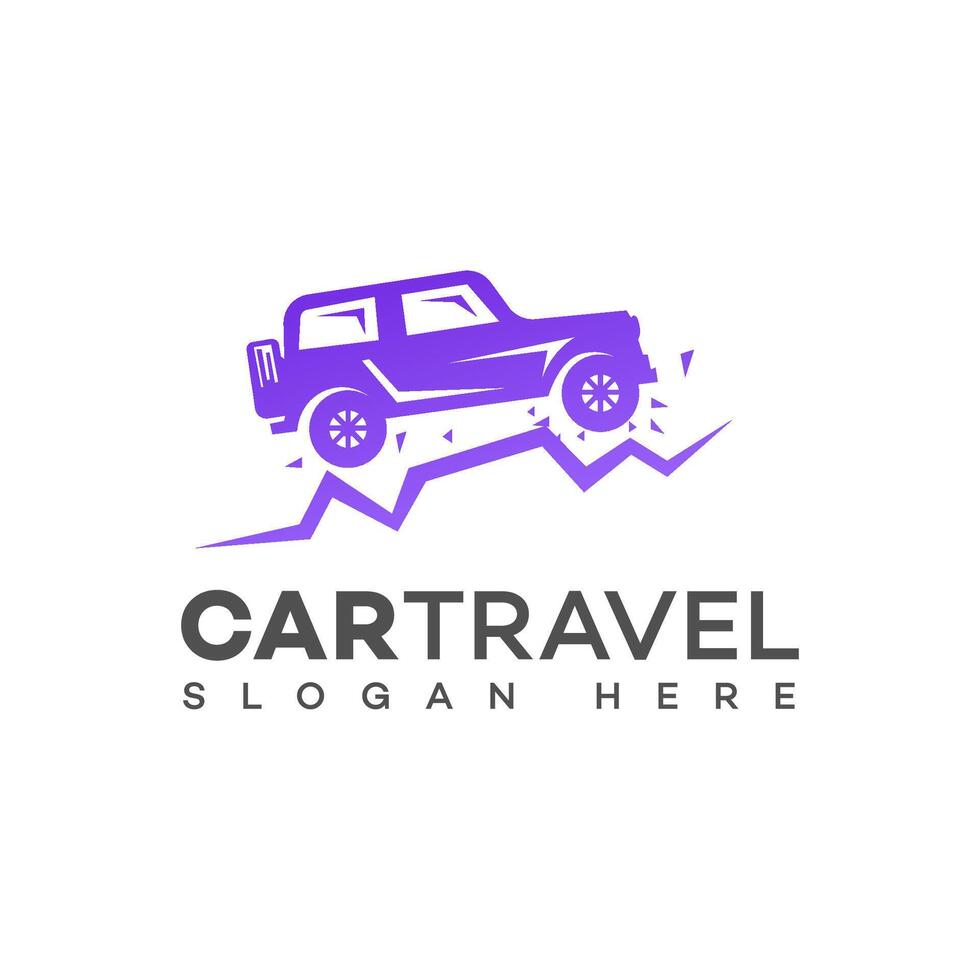 car travels logo Icon Brand Identity Sign Symbol vector