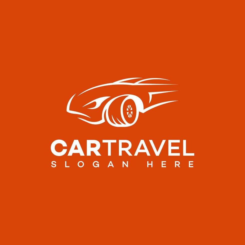 car travels logo Icon Brand Identity Sign Symbol vector