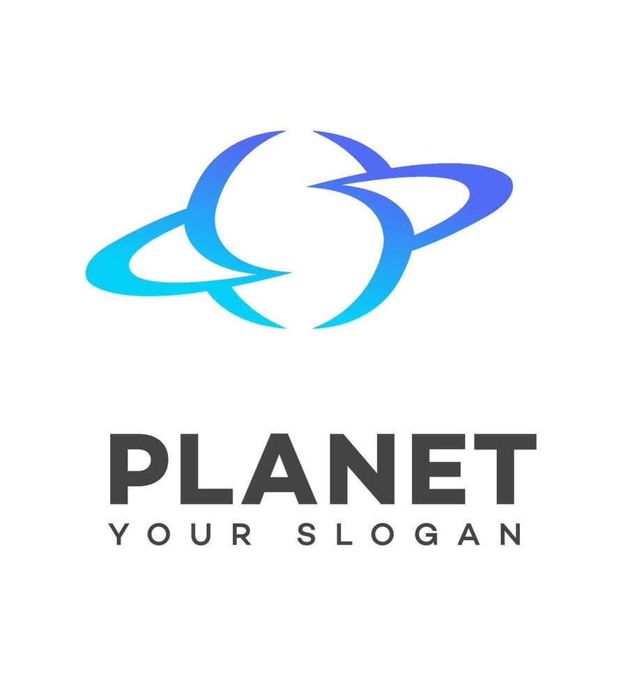 Planet logo Icon Brand Identity Sign Symbol vector