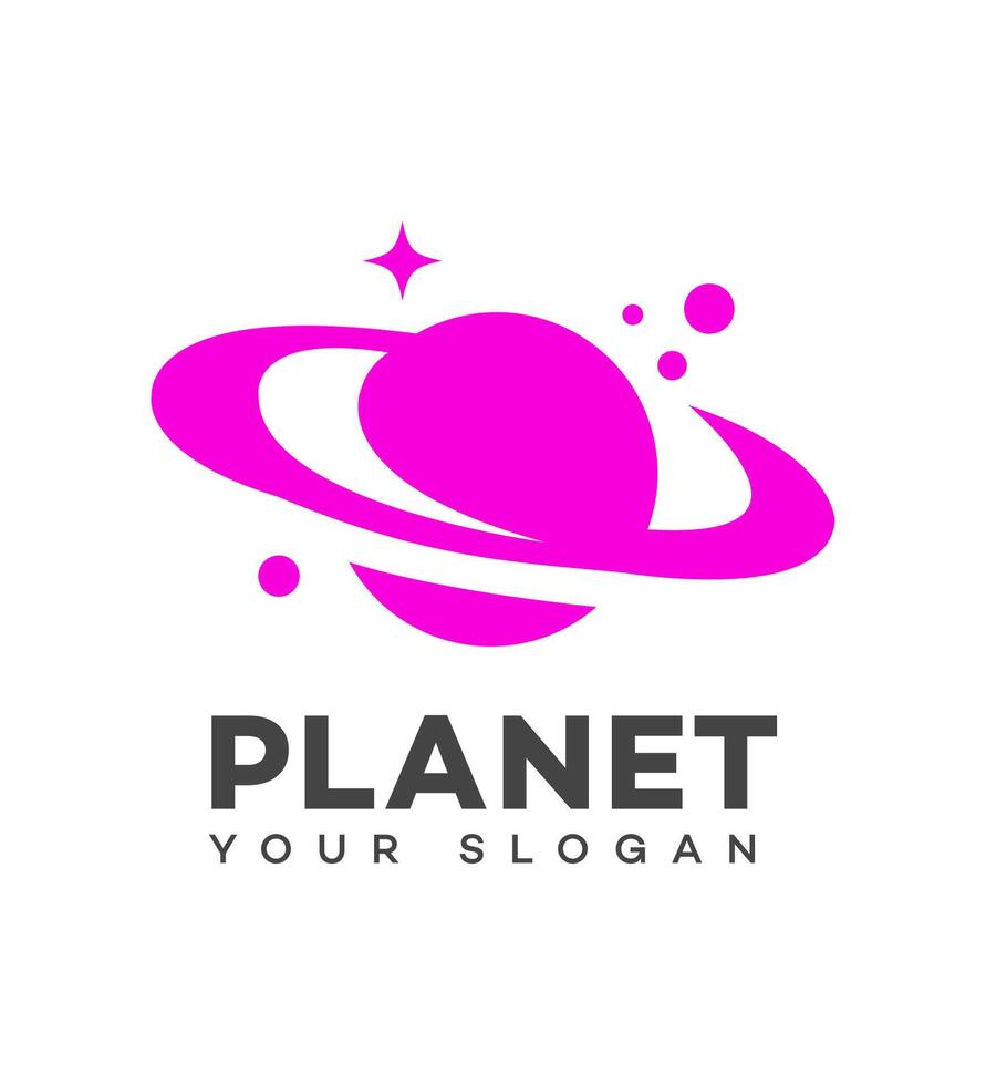 Planet logo Icon Brand Identity Sign Symbol vector