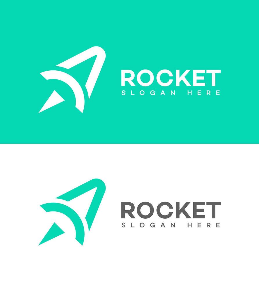 Rocket Logo Icon Brand Identity Sign Symbol vector