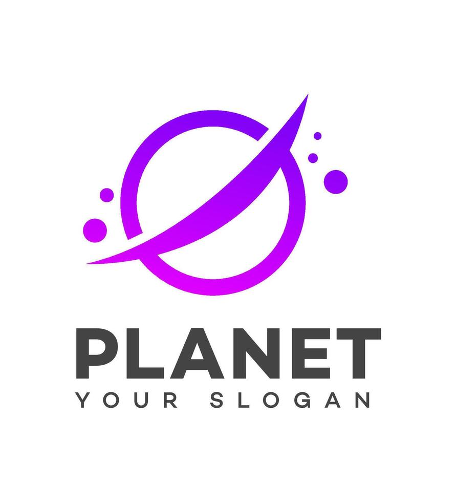 Planet logo Icon Brand Identity Sign Symbol vector