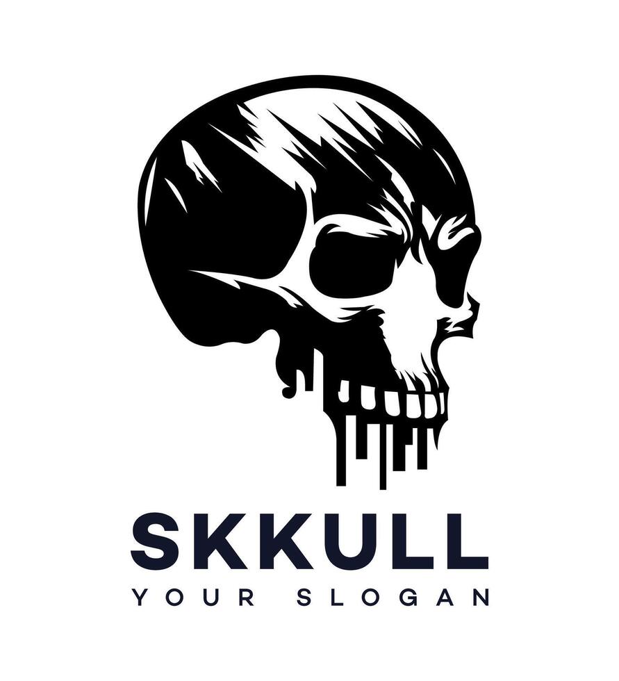skull logo Icon Brand Identity Sign Symbol vector