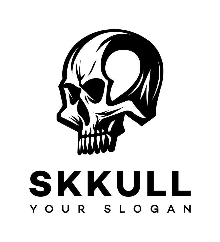 skull logo Icon Brand Identity Sign Symbol vector