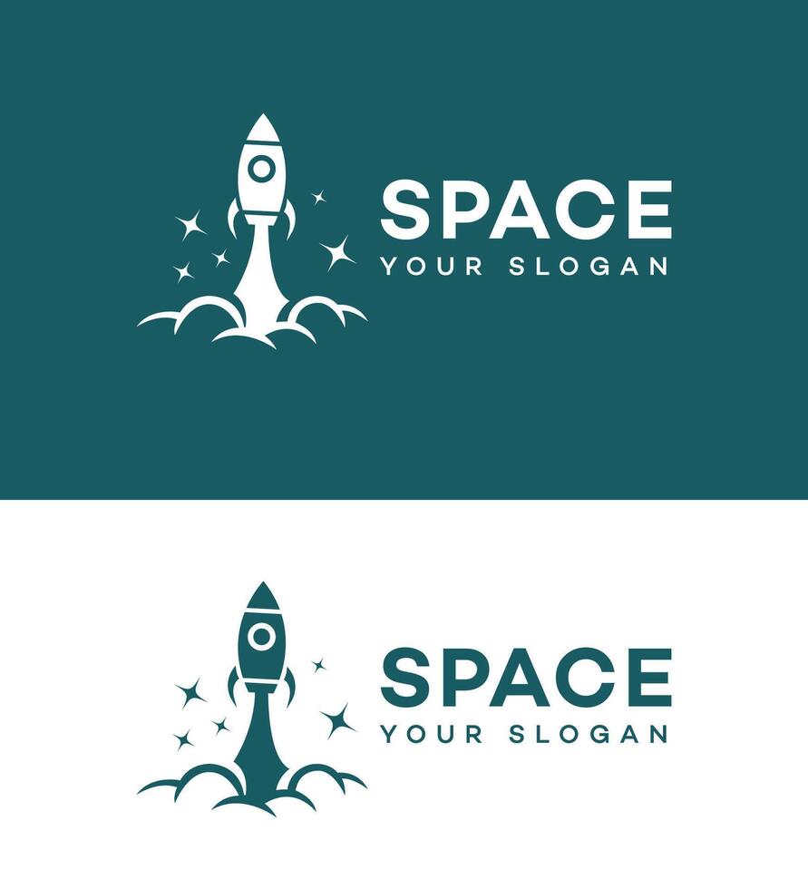 space travel logo Icon Brand Identity Sign Symbol vector