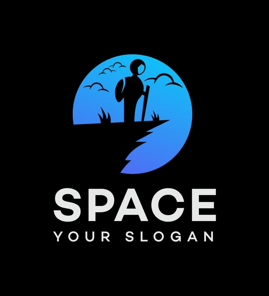 space travel logo Icon Brand Identity Sign Symbol vector